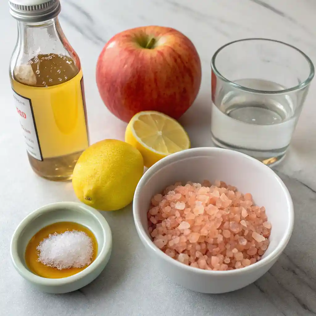 ingredients for pink salt recipe for weight loss