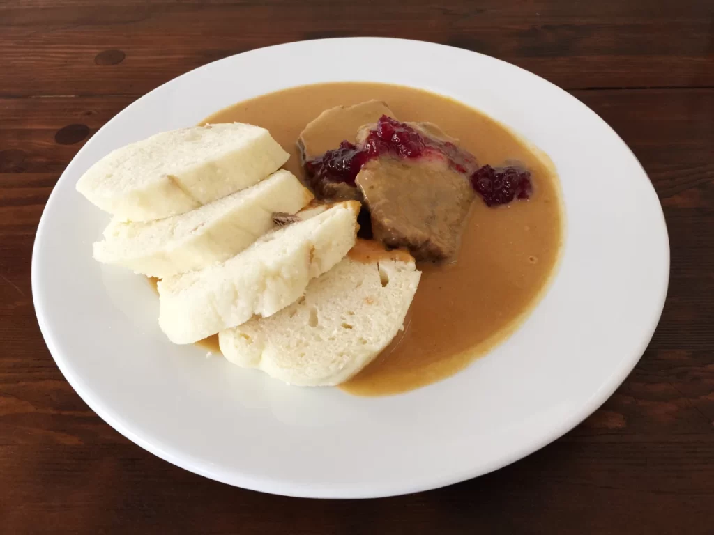 Czech Bread Dumpling from Yeast Dough