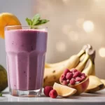 Healthly Fruit Smoothie with Ginger