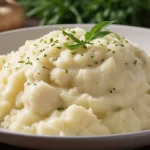 Homemade Creamy Garlic Mashed Potatoes