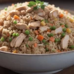 Easy Chicken Fried Rice with Eggs