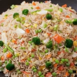 Egg Fried Rice with Vegetables