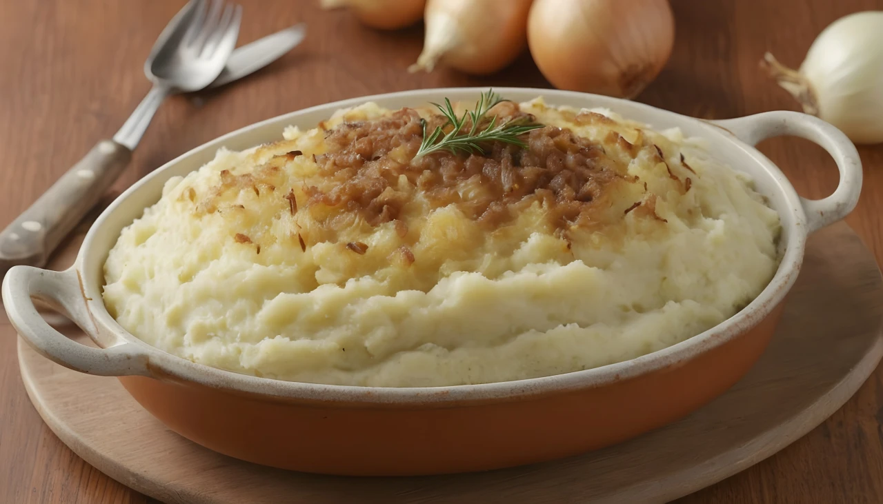 French Onion Mashed Potatoes