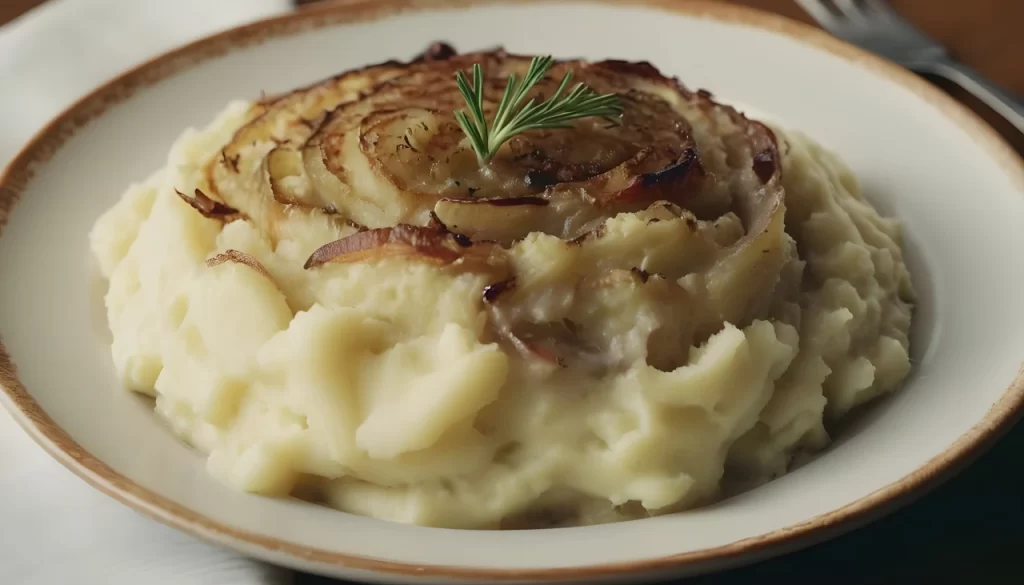 French Onion Mashed Potatoes