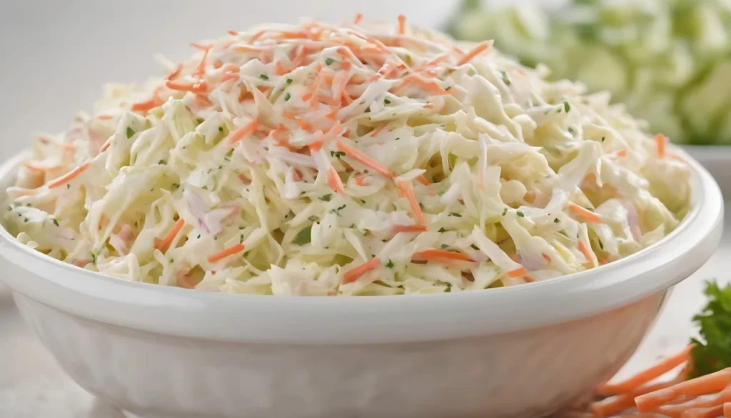 Traditional Coleslaw with Mayonnaise