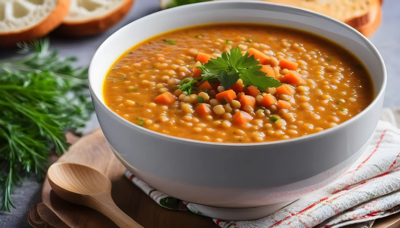 Traditional Red Lentil Soup