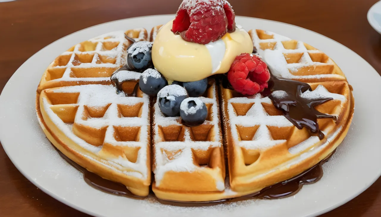 Authentic Belgian Waffle