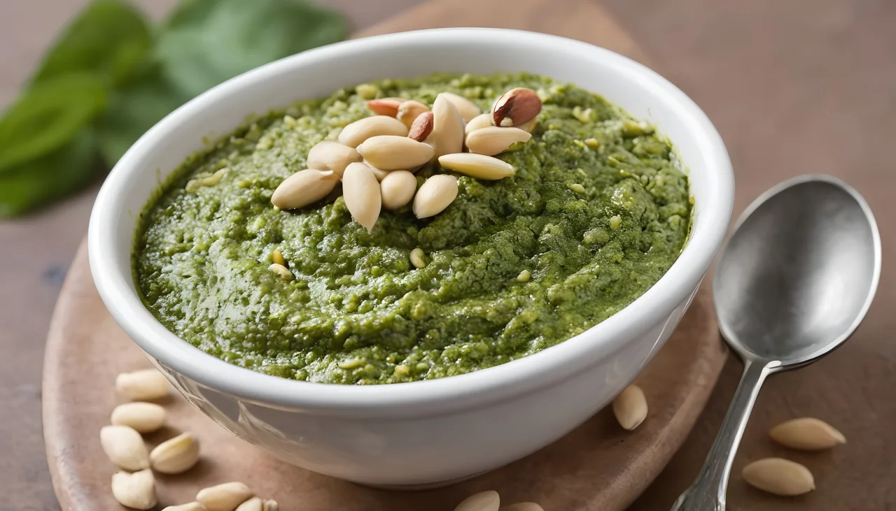 Basil Pesto with Pine Nuts