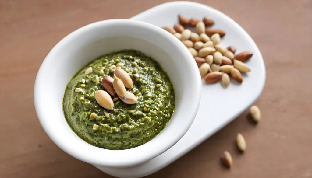 Basil Pesto with Pine Nuts