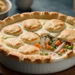 Chicken Pot Pie with Biscuits