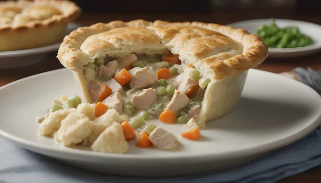 Chicken Pot Pie with Biscuits