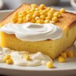 Cornbread with Creamed Corn and Sour Cream