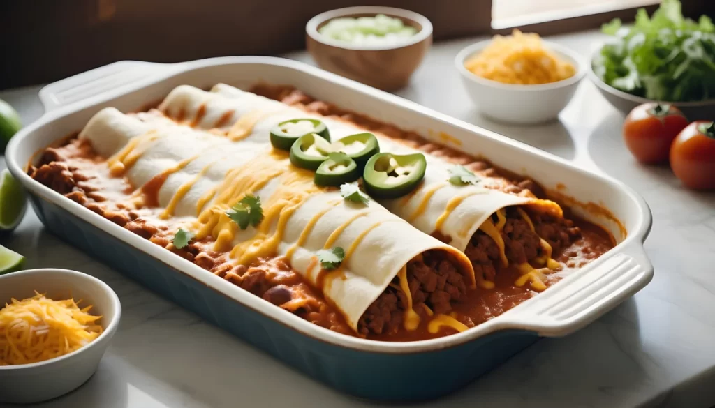 Authentic Beef Enchilada from Scratch