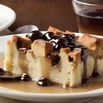 Bread Pudding with Bourbon Sauce (Rum or Whiskey)