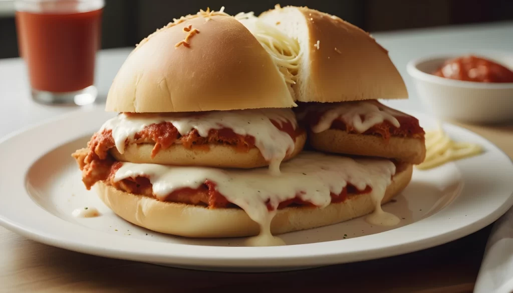 Easy Chicken Parmesan Sandwich