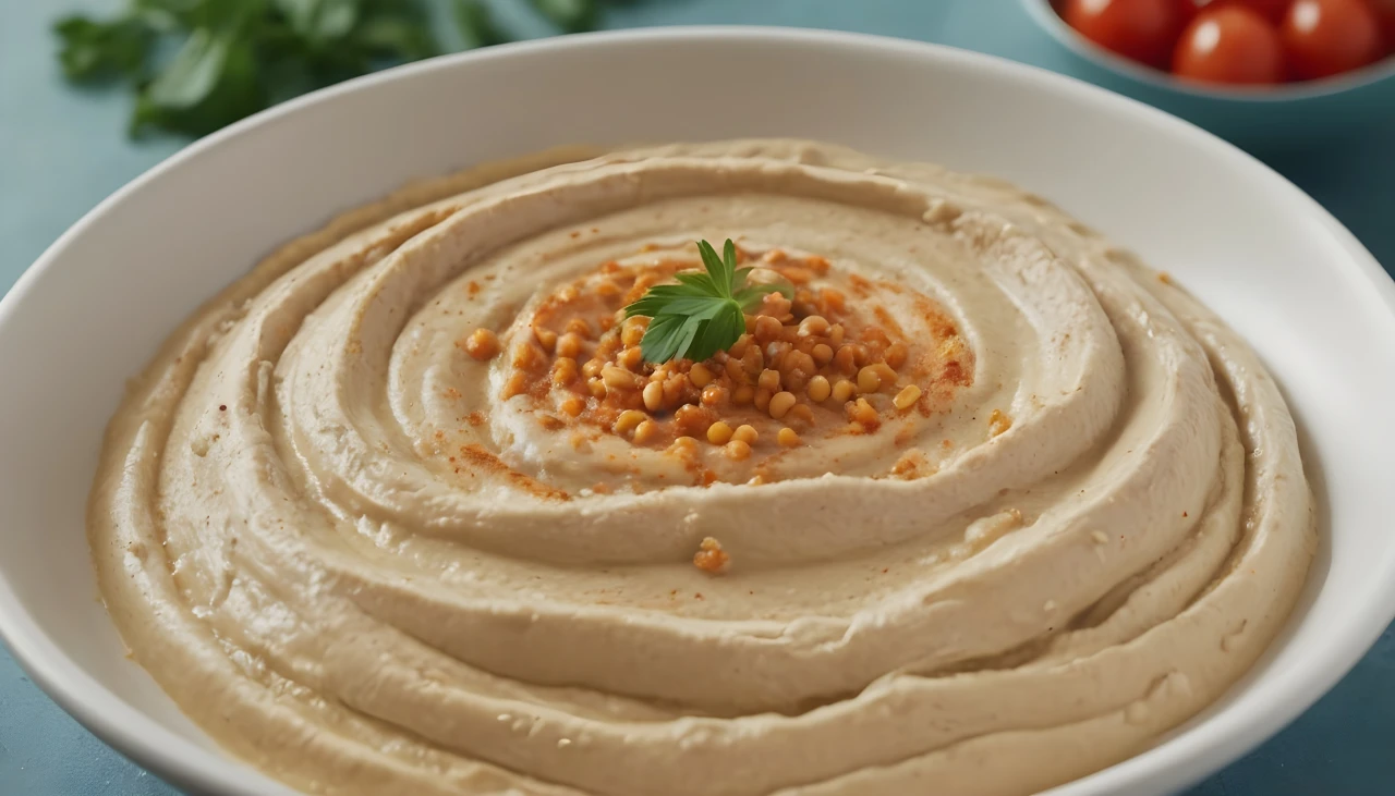 Homemade Hummus with Tahini Paste