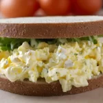 Simple Egg Salad with Mayo and Mustard