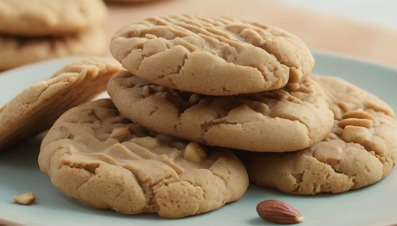 Soft and Chewy Peanut Butter Cookies