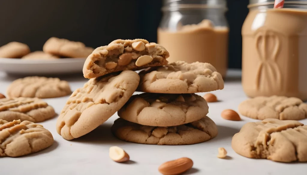 Soft and Chewy Peanut Butter Cookies