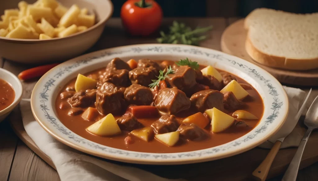 Traditional Hungarian Goulash