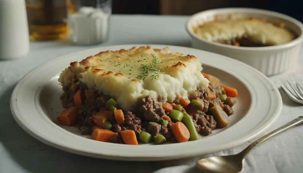 Traditional Shepherd's pie