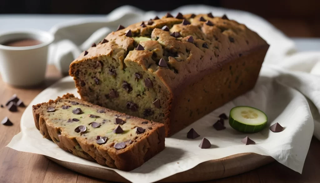 Zucchini Bread with Chocolate Chips