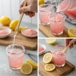 preparing pink salt trick recipe for weight loss