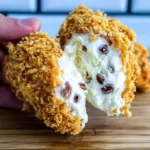 Fried chicken ice cream drumstick