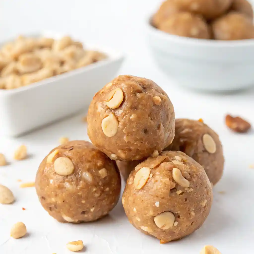 High protein desserts under 200 calories 3 Peanut Butter Protein Balls