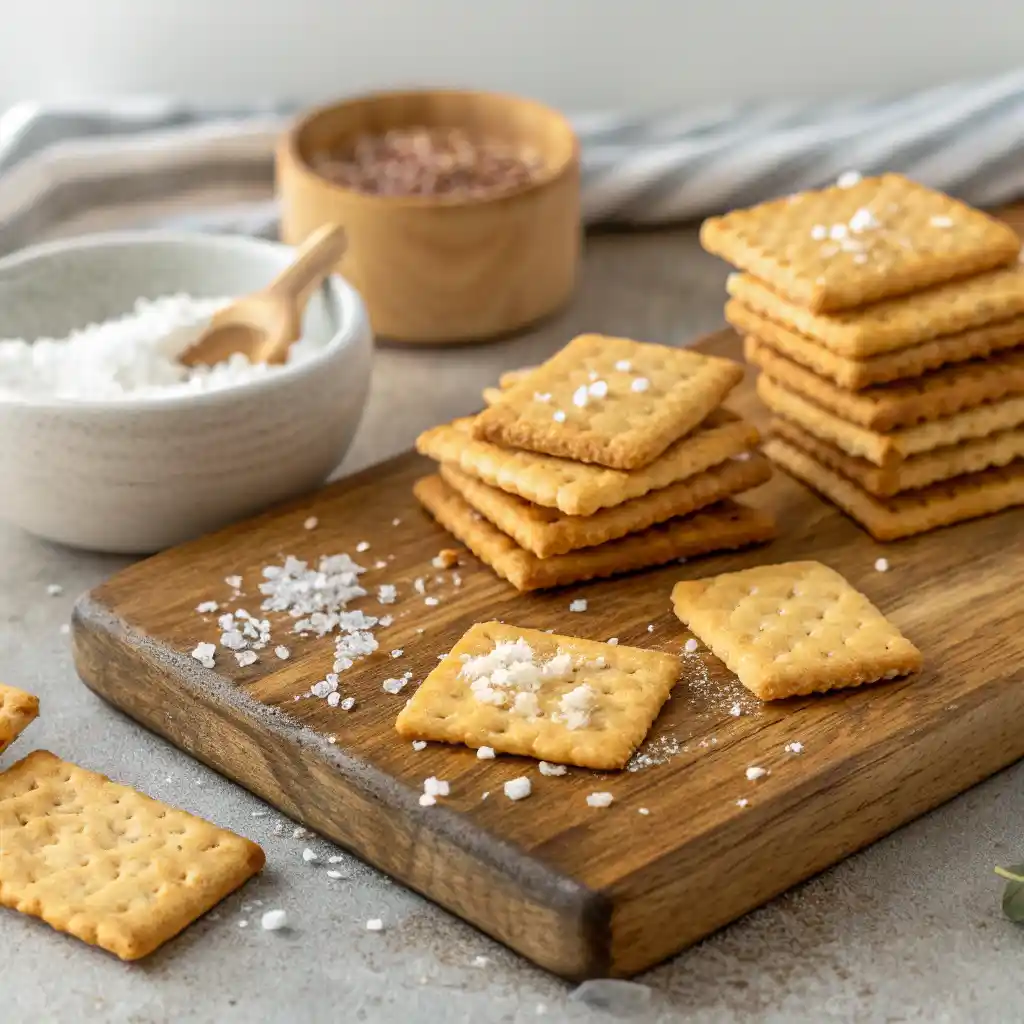 Comparison of best store bought gluten free cracker brands including Mary's Gone Crackers and Simple Mills