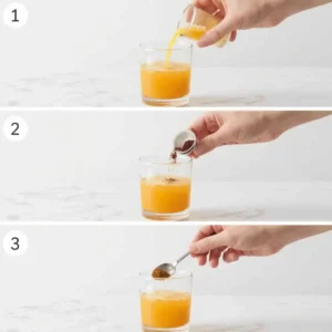 cortisol cocktail recipe for weight loss 7 Step by step process showing how to make cortisol cocktail for weight loss