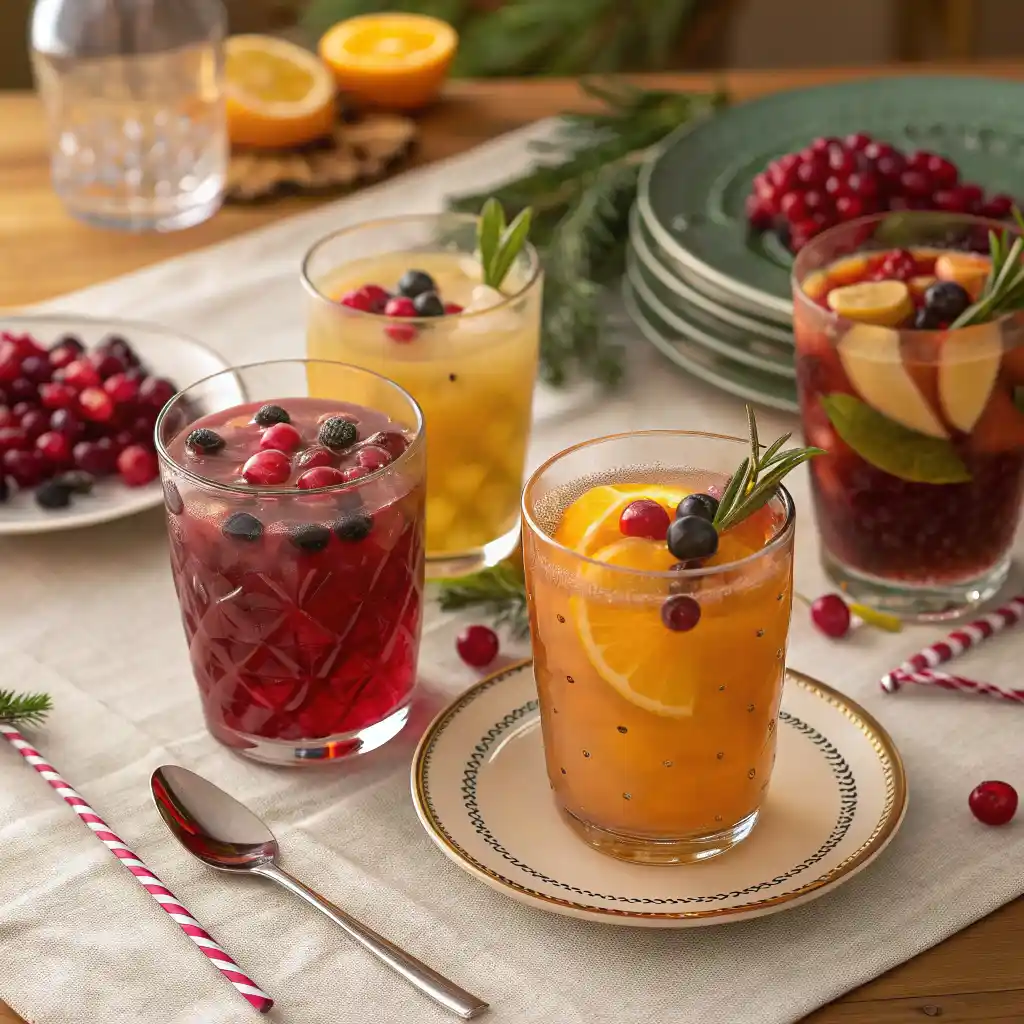 Five non-alcoholic Thanksgiving punch recipe variations